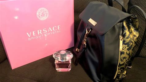 free versace backpack with perfume|free bag with perfume purchase.